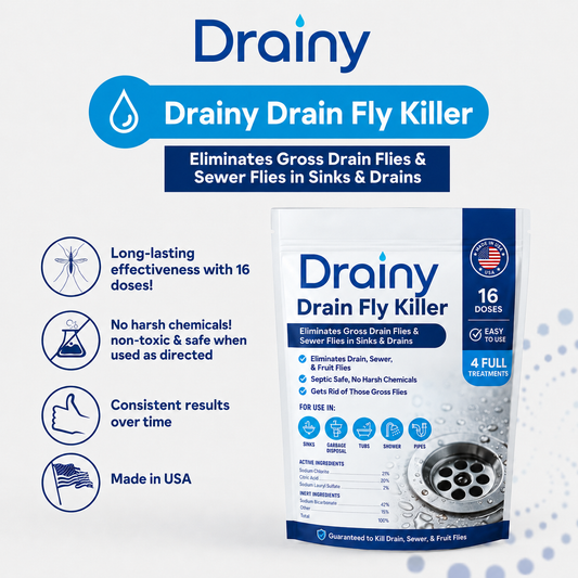 DRAINY© The Drain-Fly Killer